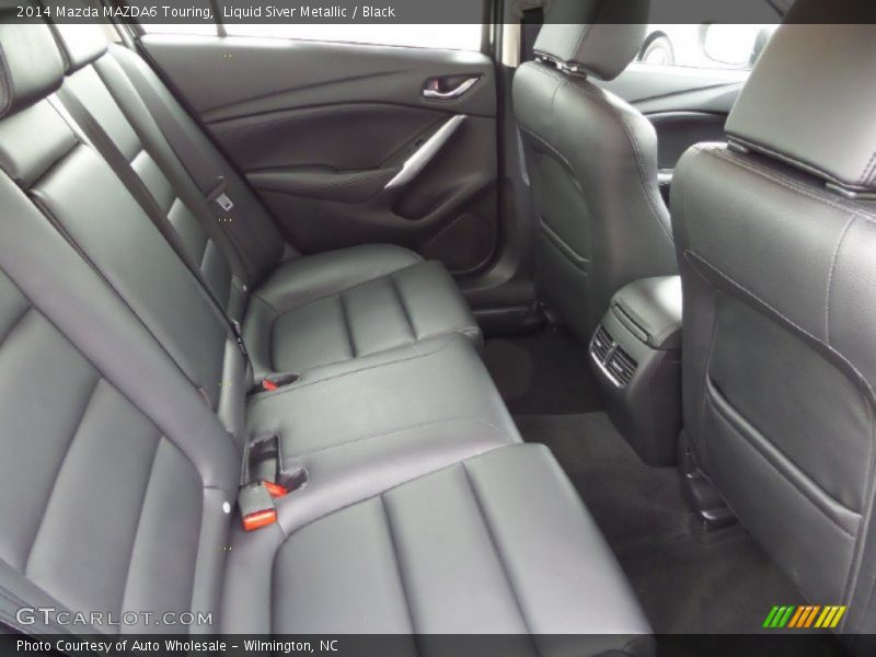 Liquid Siver Metallic / Black 2014 Mazda MAZDA6 Touring