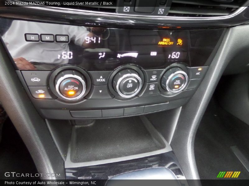 Liquid Siver Metallic / Black 2014 Mazda MAZDA6 Touring