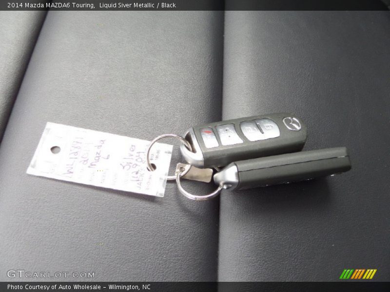 Liquid Siver Metallic / Black 2014 Mazda MAZDA6 Touring