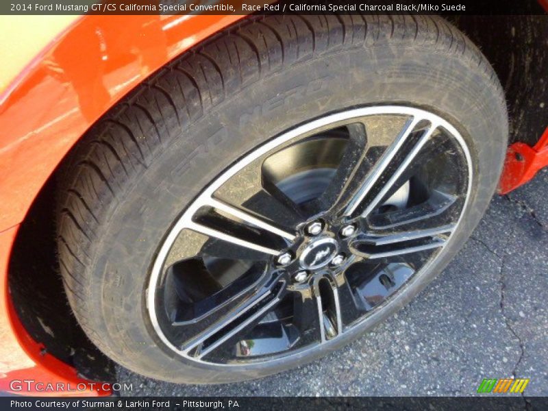 Race Red / California Special Charcoal Black/Miko Suede 2014 Ford Mustang GT/CS California Special Convertible