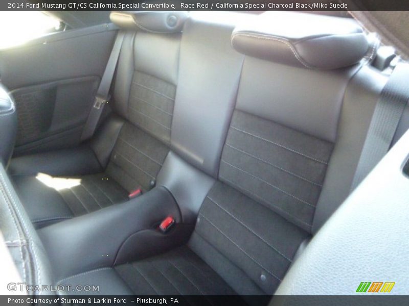 Race Red / California Special Charcoal Black/Miko Suede 2014 Ford Mustang GT/CS California Special Convertible