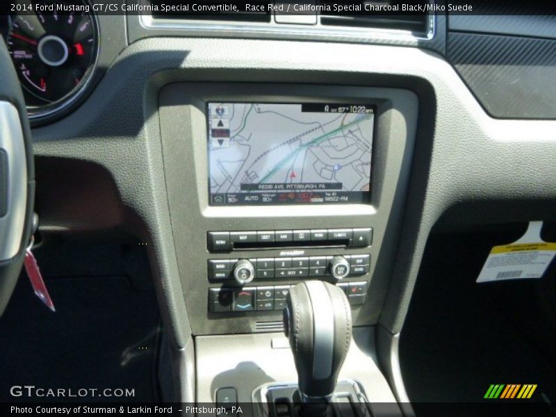 Race Red / California Special Charcoal Black/Miko Suede 2014 Ford Mustang GT/CS California Special Convertible