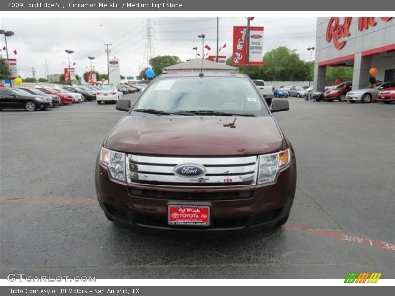 Cinnamon Metallic / Medium Light Stone 2009 Ford Edge SE