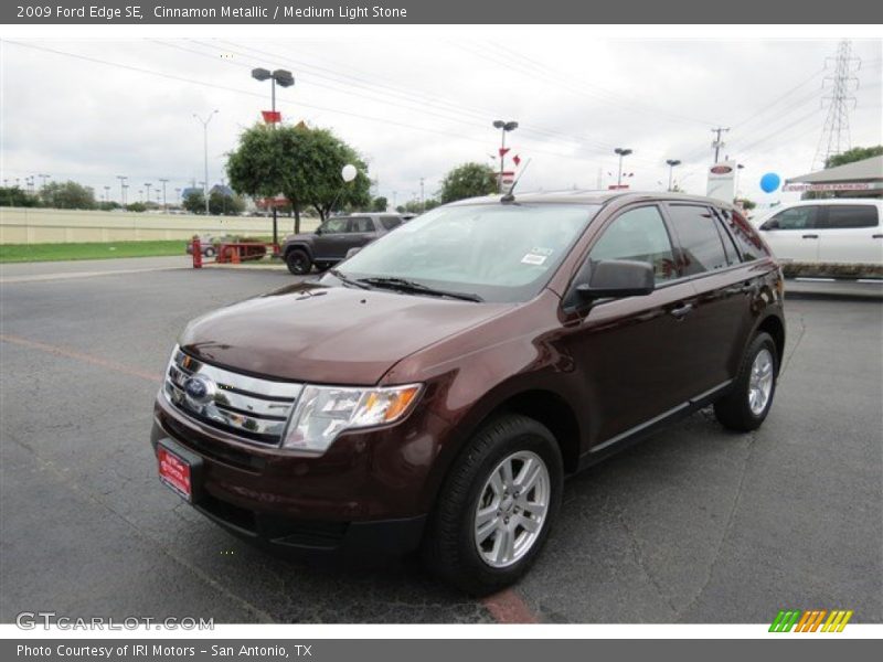 Cinnamon Metallic / Medium Light Stone 2009 Ford Edge SE