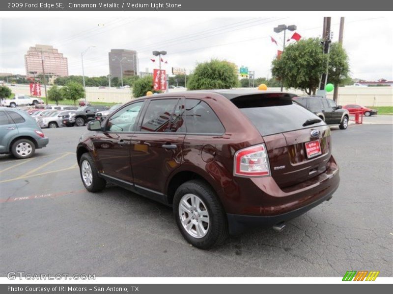 Cinnamon Metallic / Medium Light Stone 2009 Ford Edge SE