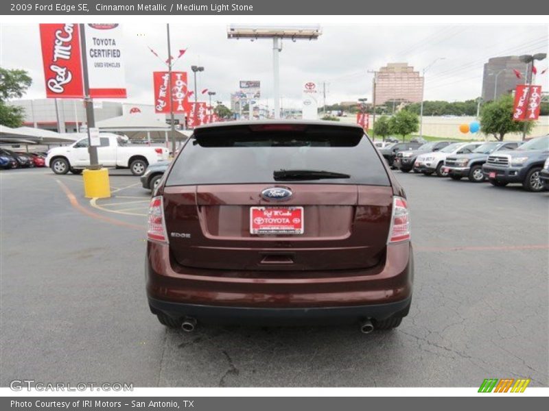 Cinnamon Metallic / Medium Light Stone 2009 Ford Edge SE