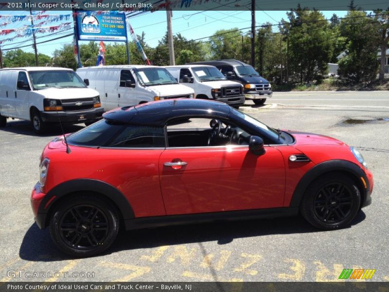 Chili Red / Carbon Black 2012 Mini Cooper Coupe
