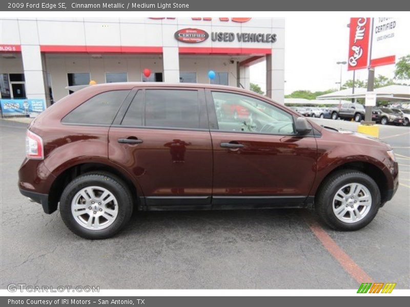 Cinnamon Metallic / Medium Light Stone 2009 Ford Edge SE