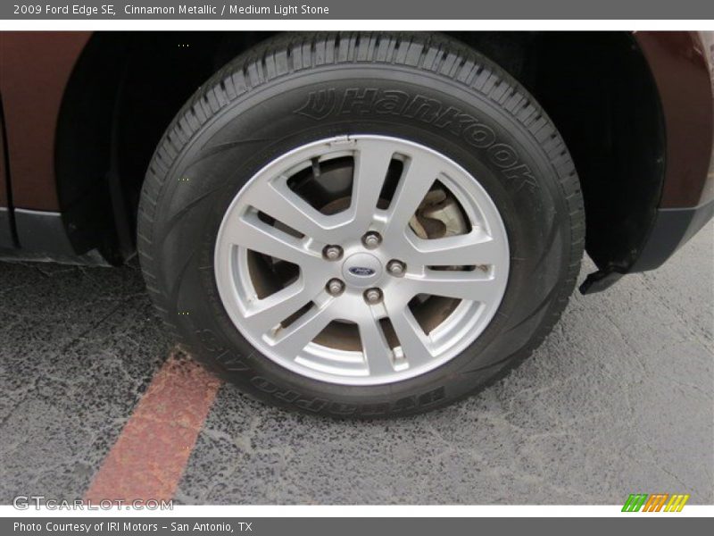 Cinnamon Metallic / Medium Light Stone 2009 Ford Edge SE