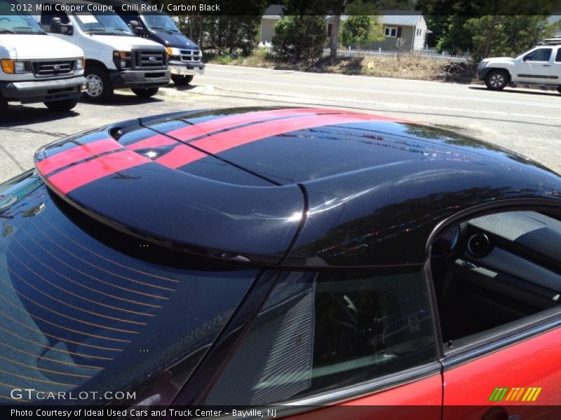 Chili Red / Carbon Black 2012 Mini Cooper Coupe
