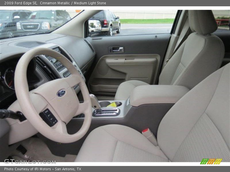 Cinnamon Metallic / Medium Light Stone 2009 Ford Edge SE