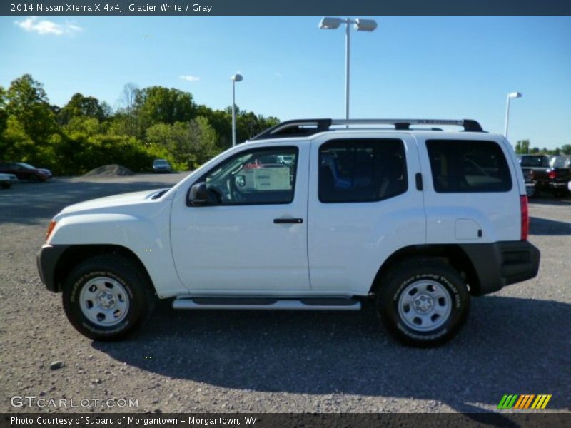 Glacier White / Gray 2014 Nissan Xterra X 4x4