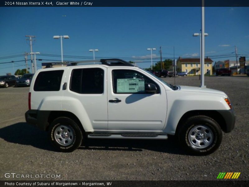 Glacier White / Gray 2014 Nissan Xterra X 4x4