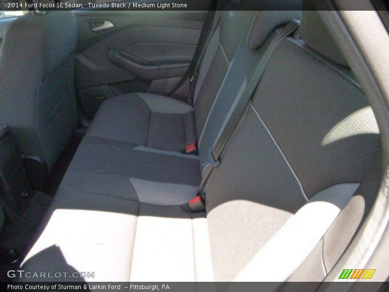 Tuxedo Black / Medium Light Stone 2014 Ford Focus SE Sedan