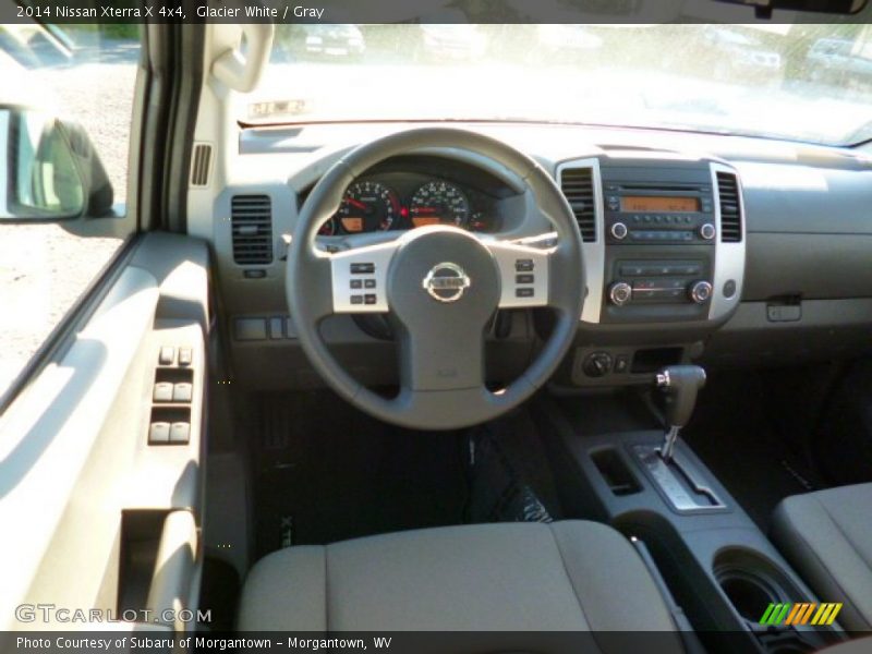 Glacier White / Gray 2014 Nissan Xterra X 4x4