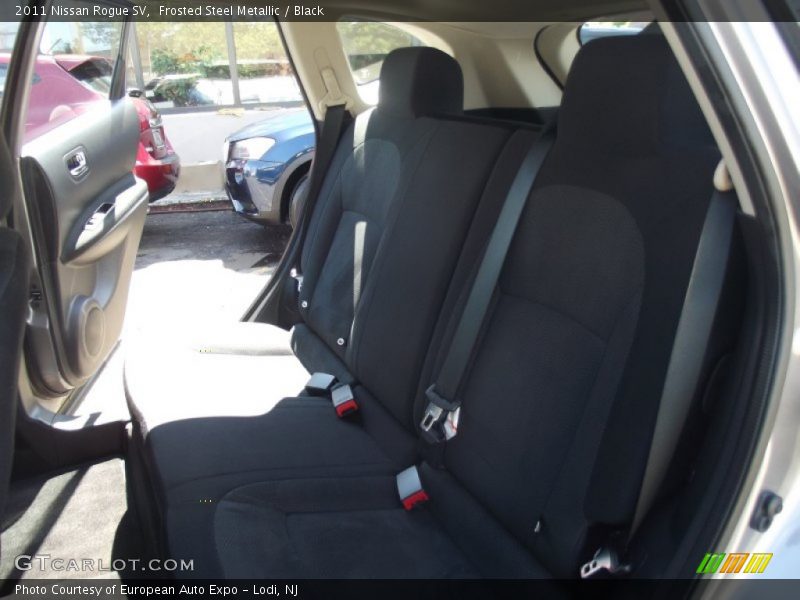 Frosted Steel Metallic / Black 2011 Nissan Rogue SV