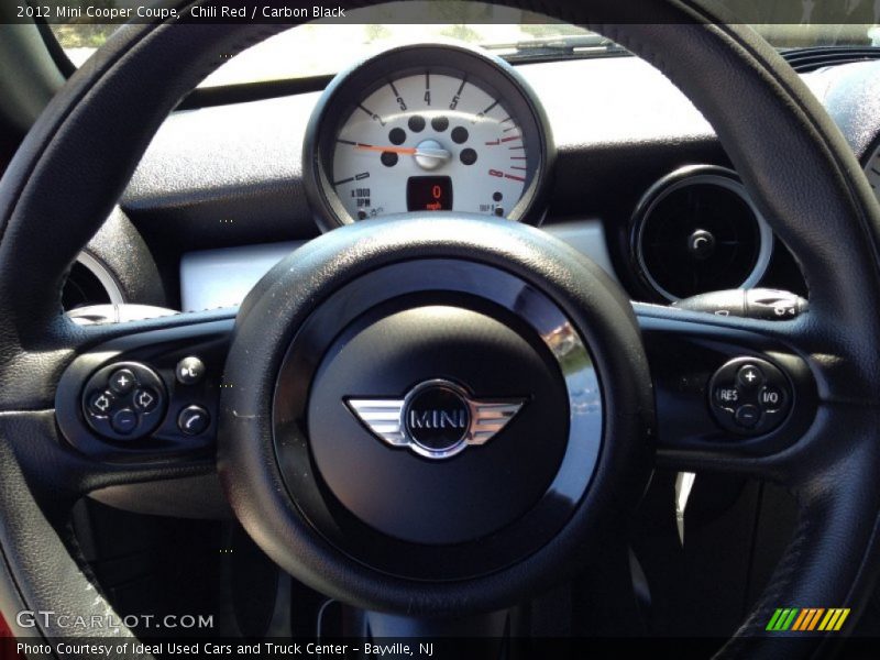 Chili Red / Carbon Black 2012 Mini Cooper Coupe