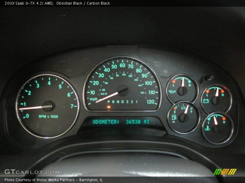 Obsidian Black / Carbon Black 2009 Saab 9-7X 4.2i AWD