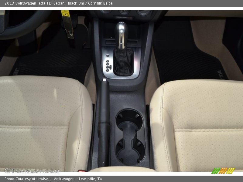 Black Uni / Cornsilk Beige 2013 Volkswagen Jetta TDI Sedan