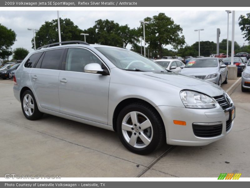 Reflex Silver Metallic / Anthracite 2009 Volkswagen Jetta SE SportWagen