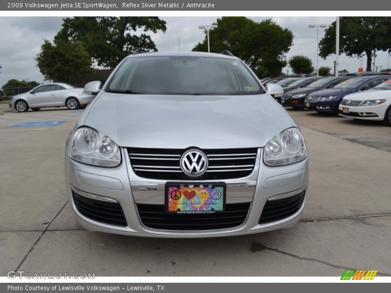 Reflex Silver Metallic / Anthracite 2009 Volkswagen Jetta SE SportWagen