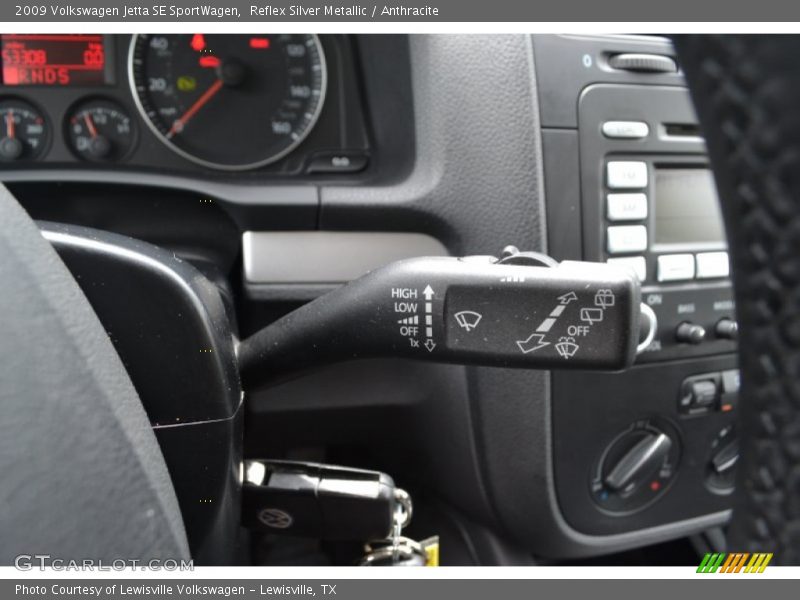 Reflex Silver Metallic / Anthracite 2009 Volkswagen Jetta SE SportWagen