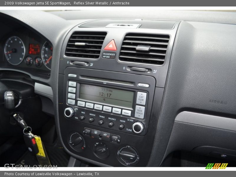 Reflex Silver Metallic / Anthracite 2009 Volkswagen Jetta SE SportWagen