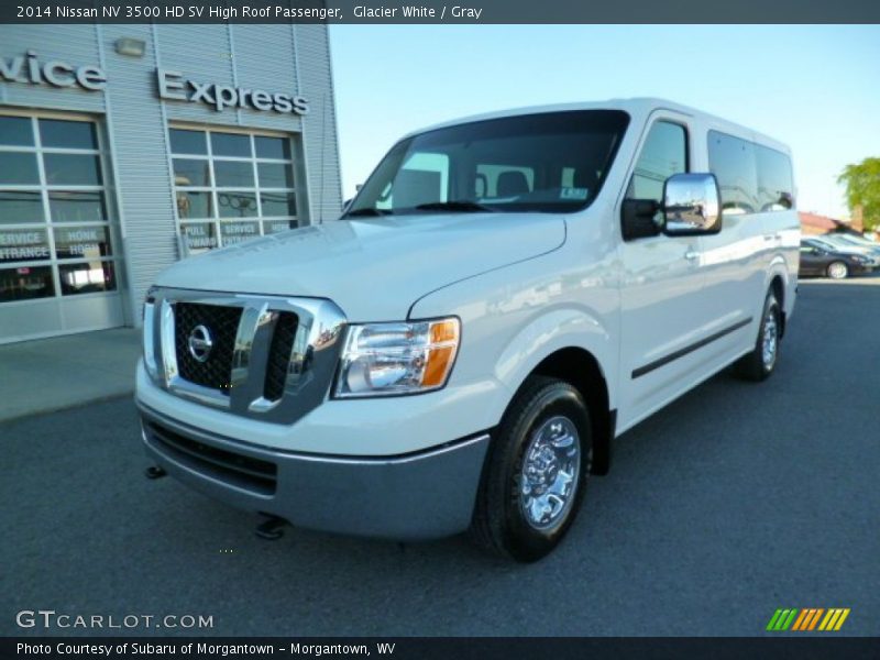 Front 3/4 View of 2014 NV 3500 HD SV High Roof Passenger