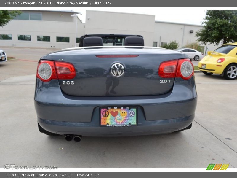 Island Grey Metallic / Titan Black 2008 Volkswagen Eos 2.0T