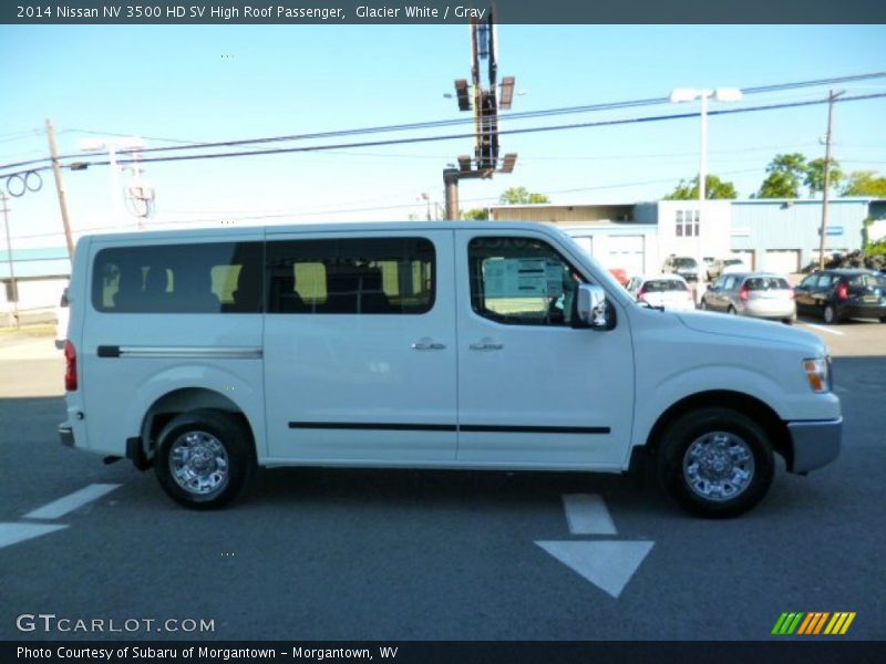  2014 NV 3500 HD SV High Roof Passenger Glacier White