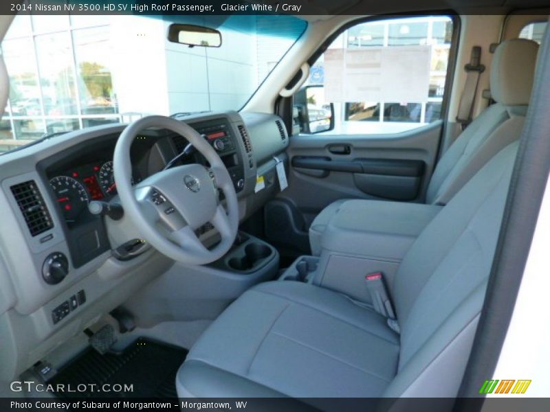  2014 NV 3500 HD SV High Roof Passenger Gray Interior