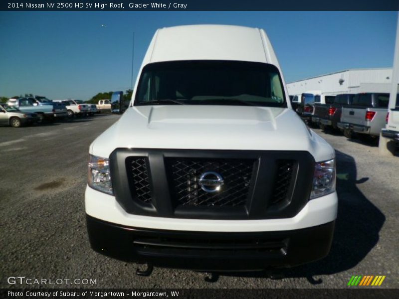 Glacier White / Gray 2014 Nissan NV 2500 HD SV High Roof