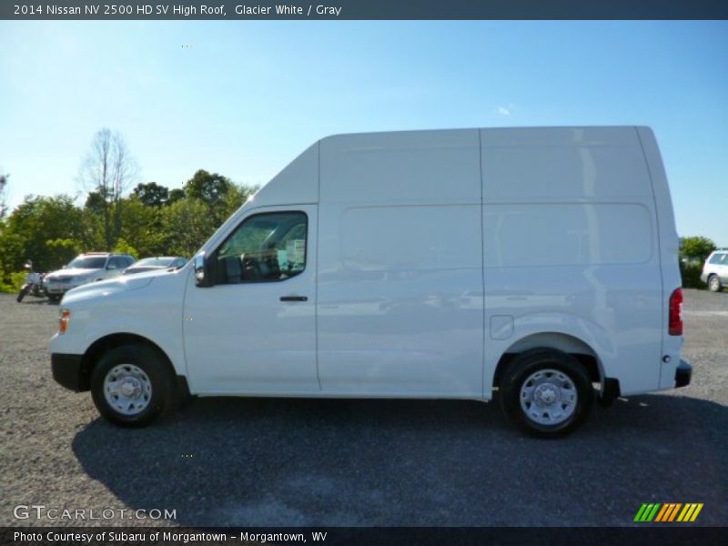 Glacier White / Gray 2014 Nissan NV 2500 HD SV High Roof