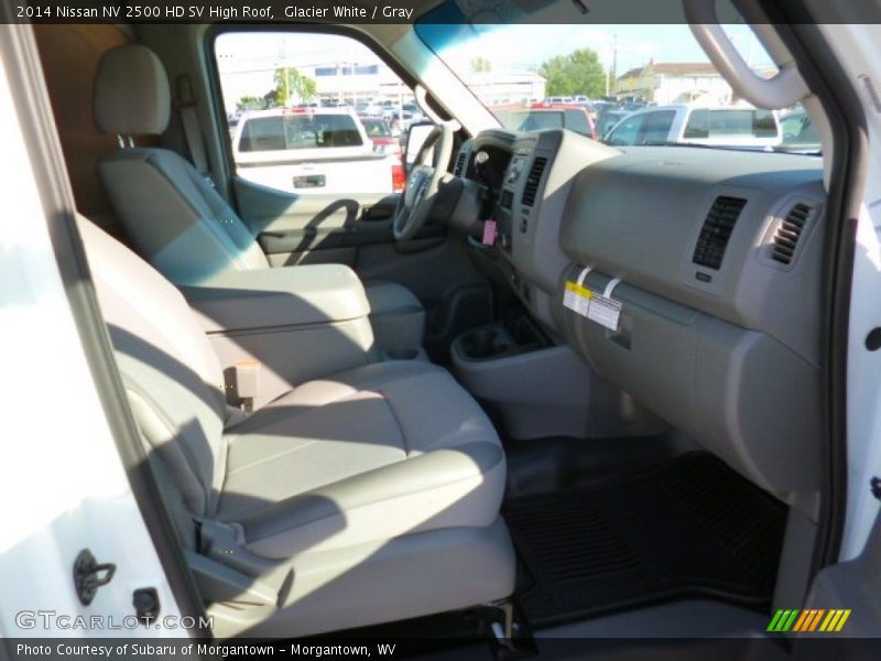 Glacier White / Gray 2014 Nissan NV 2500 HD SV High Roof