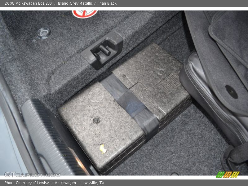 Island Grey Metallic / Titan Black 2008 Volkswagen Eos 2.0T