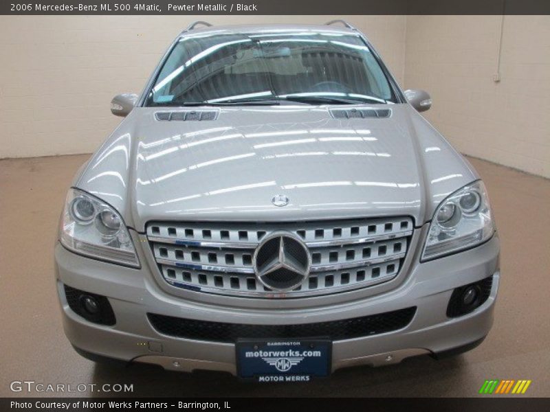 Pewter Metallic / Black 2006 Mercedes-Benz ML 500 4Matic