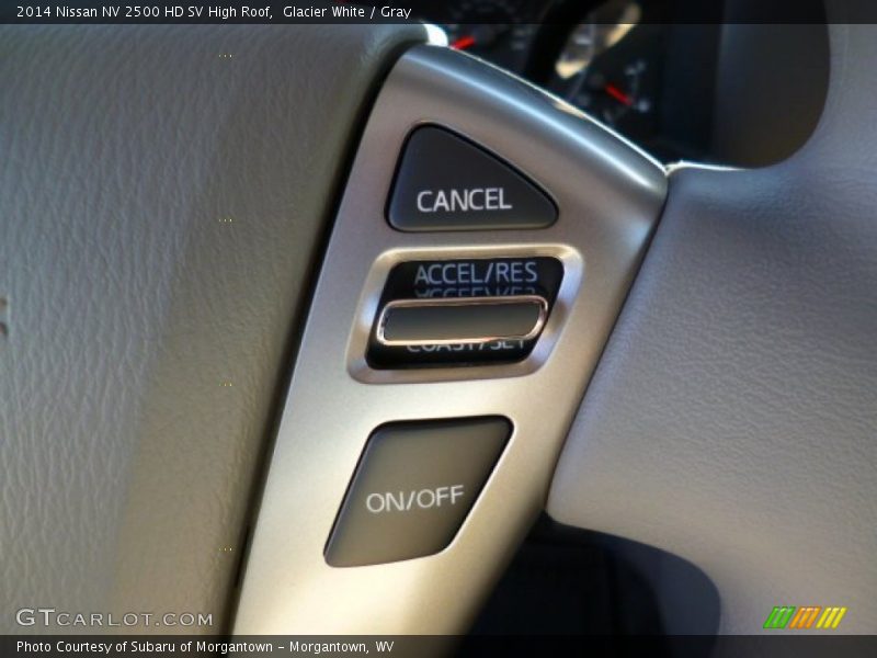 Glacier White / Gray 2014 Nissan NV 2500 HD SV High Roof