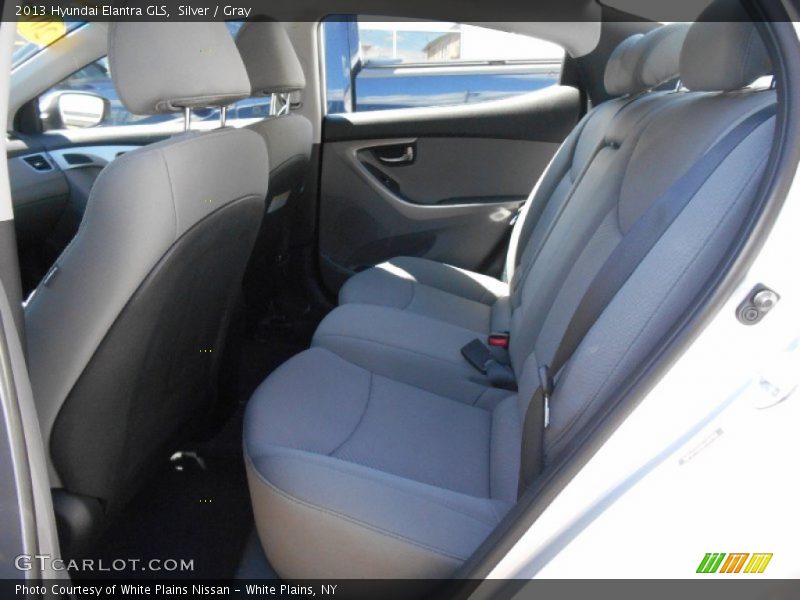 Silver / Gray 2013 Hyundai Elantra GLS