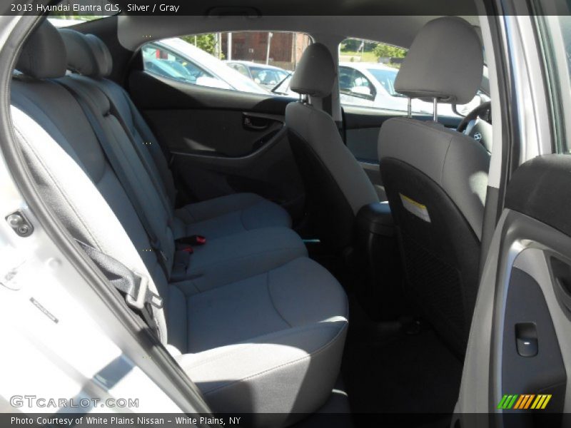 Silver / Gray 2013 Hyundai Elantra GLS