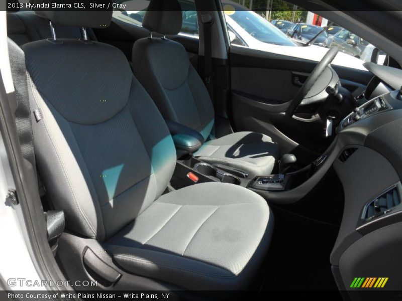 Silver / Gray 2013 Hyundai Elantra GLS