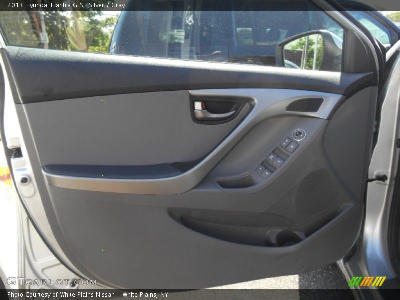Silver / Gray 2013 Hyundai Elantra GLS