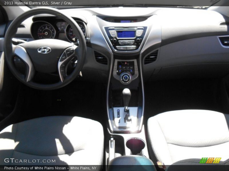 Silver / Gray 2013 Hyundai Elantra GLS