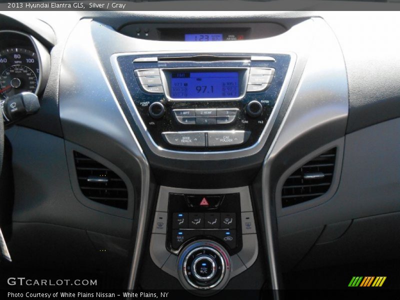 Silver / Gray 2013 Hyundai Elantra GLS