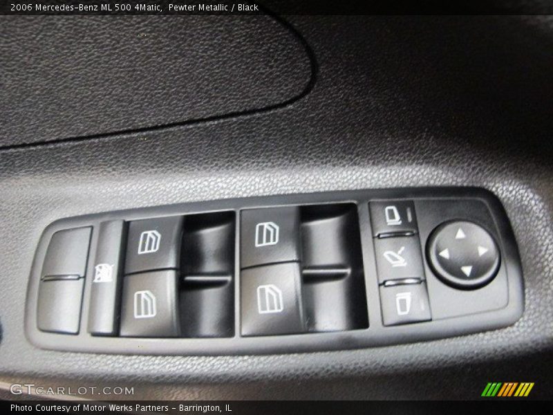 Pewter Metallic / Black 2006 Mercedes-Benz ML 500 4Matic