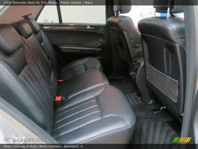 Pewter Metallic / Black 2006 Mercedes-Benz ML 500 4Matic