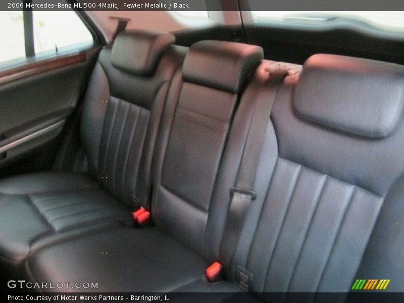 Pewter Metallic / Black 2006 Mercedes-Benz ML 500 4Matic