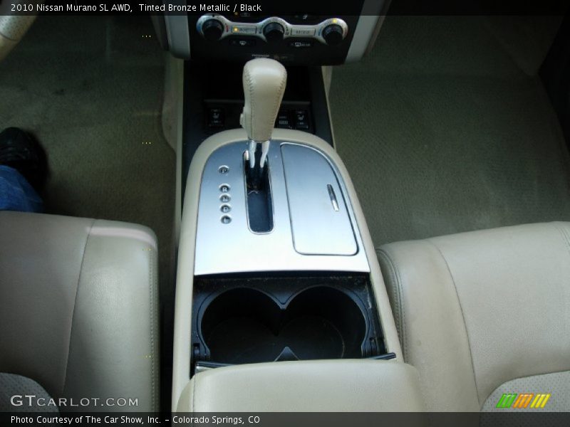 Tinted Bronze Metallic / Black 2010 Nissan Murano SL AWD