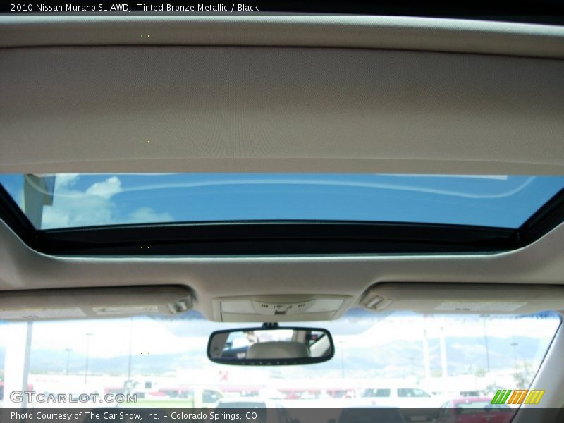 Tinted Bronze Metallic / Black 2010 Nissan Murano SL AWD