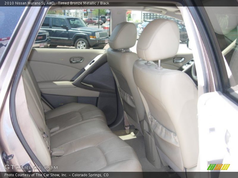 Tinted Bronze Metallic / Black 2010 Nissan Murano SL AWD