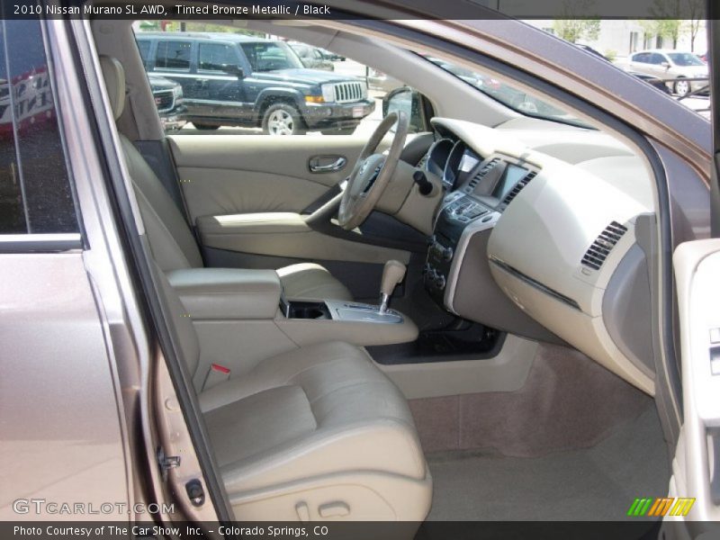 Tinted Bronze Metallic / Black 2010 Nissan Murano SL AWD